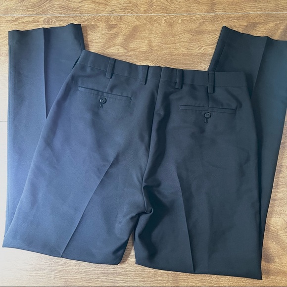 LOUIS RAPHAEL Rasso Dark Gray Formal Dress Pants Mens size 34 - Picture 3 of 10